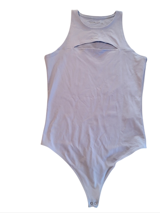 Abercrombie & Fitch Tops - Abercrombie & Fitch light blue thong bodysuit - L.        A22